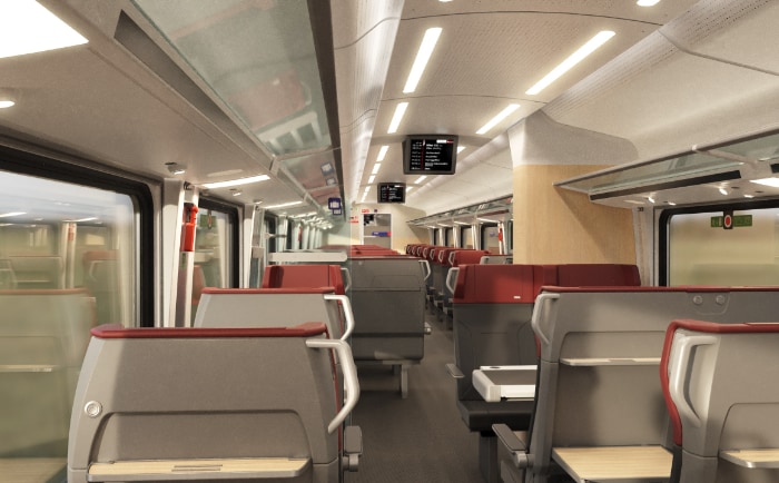 So soll die erste Klasse nach dem Umbau aussehen. &copy; ÖBB