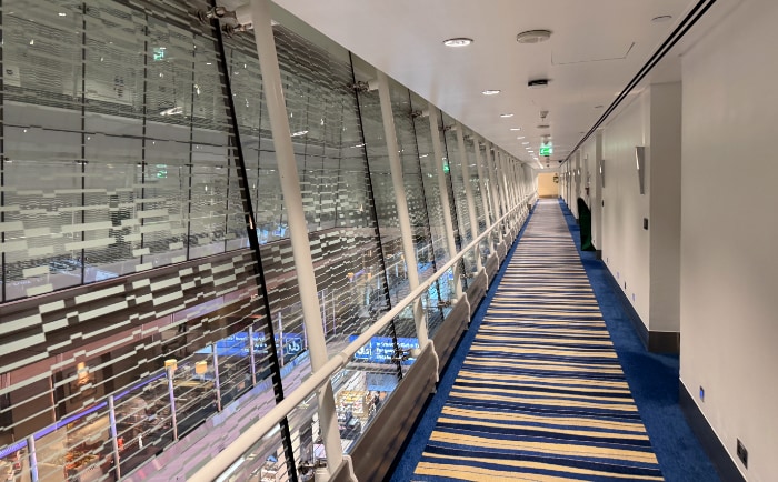 Man merkt schon an der Länge der Gänge, dass das Hotel recht groß ist. &copy; ReiseInsider