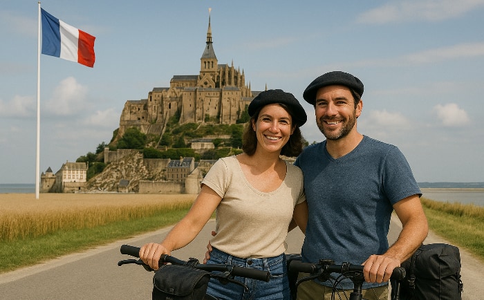 Frankreich hat für Fahrradfreunde viel zu bieten. &copy; ReiseInsider / ChatGPT