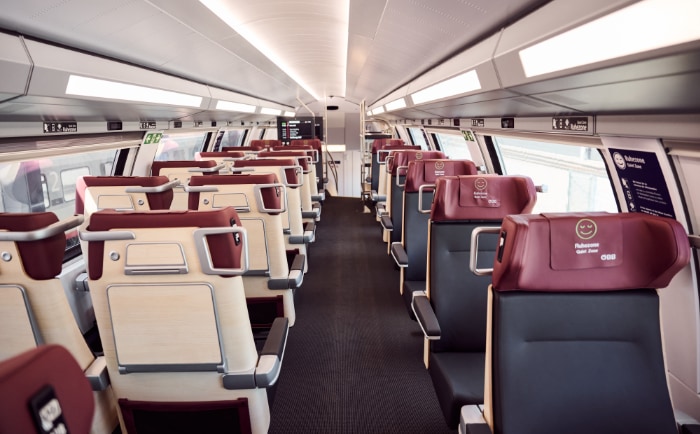Erste Klasse im neuen Railjet. &copy; ÖBB / Marek Knopp