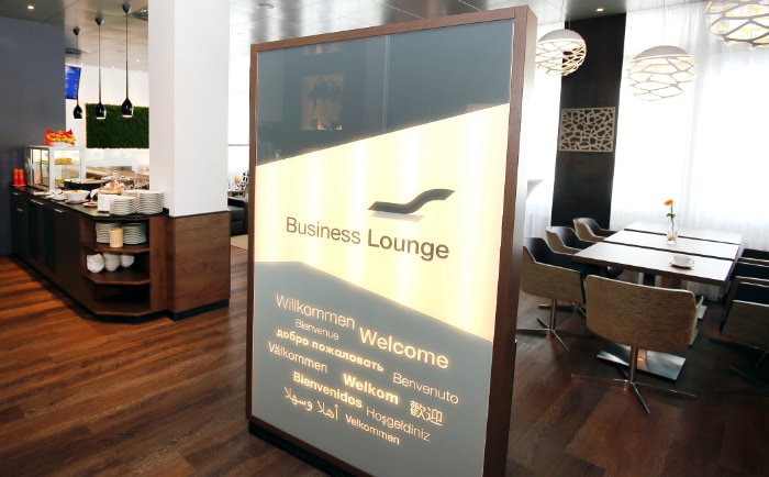 Die Business Lounge wurde 2015 eröffnet. &copy; Salzburg Airport