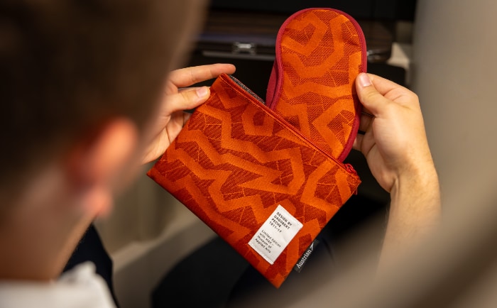 Dieses Design stammt von Dagobert Peche (1887-1923). © Austrian Airlines / SD Dieses Design stammt von Dagobert Peche (1887-1923). © Austrian Airlines / SD