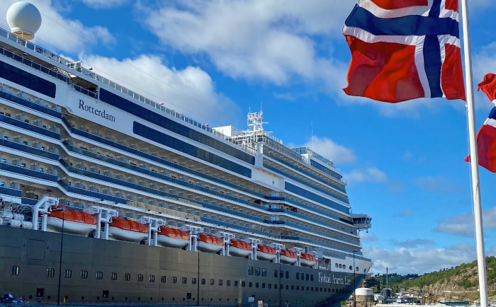 Die Rotterdam wurde 2021 ausgeliefert und ist das neueste Schiff bei HAL. &copy; Brigitte Jafarmadar