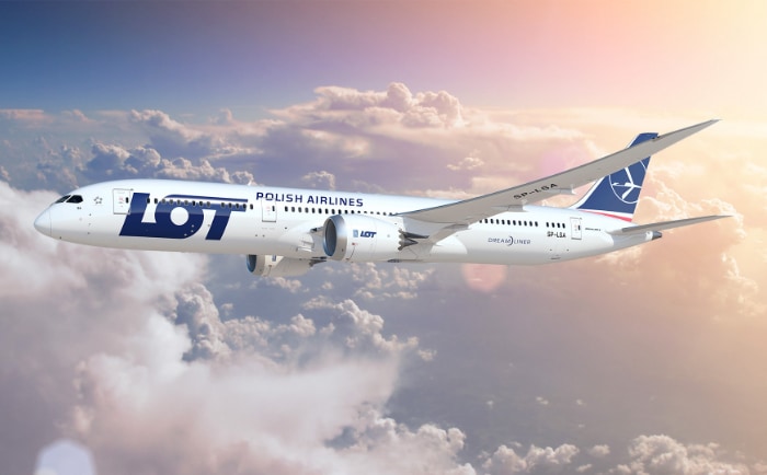 Boeing 787 von LOT Polish Airlines. &copy; LOT Polish Airlines