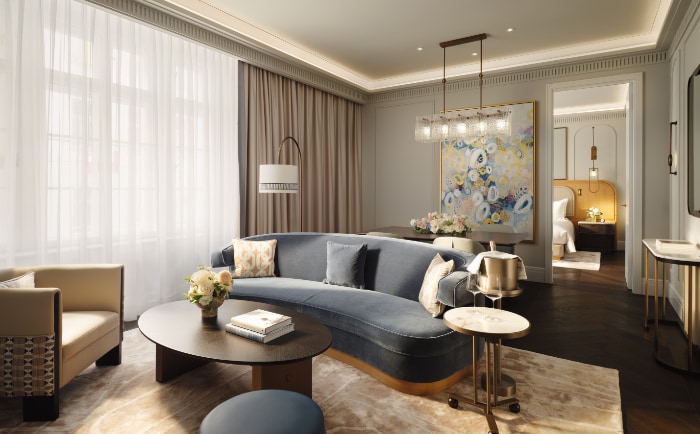 Premier Suite im Mandarin Oriental Vienna. &copy; Mandarin Oriental