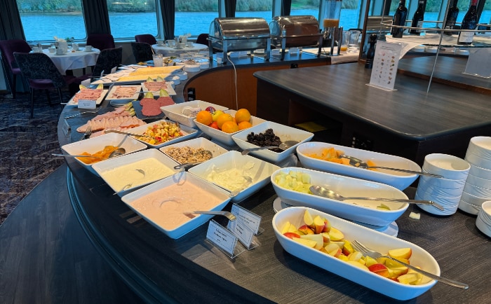 Das Frühstücksbuffet bot eine große Auswahl. © ReiseInsider Das Frühstücksbuffet bot eine große Auswahl. © ReiseInsider