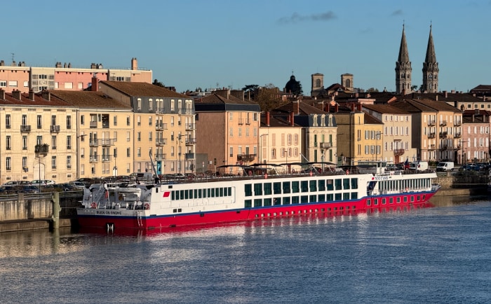 Die Bijou du Rhône bietet Platz für maximal 150 Passagiere. © ReiseInsider Die Bijou du Rhône bietet Platz für maximal 150 Passagiere. © ReiseInsider