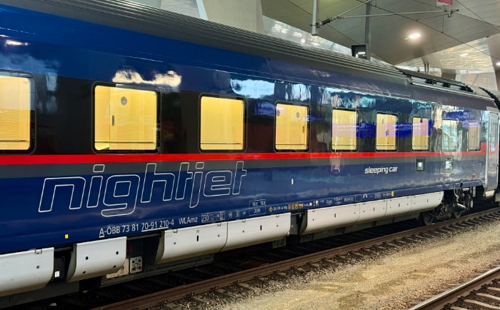 Schlafwagen des ÖBB Nightjet. &copy; ReiseInsider