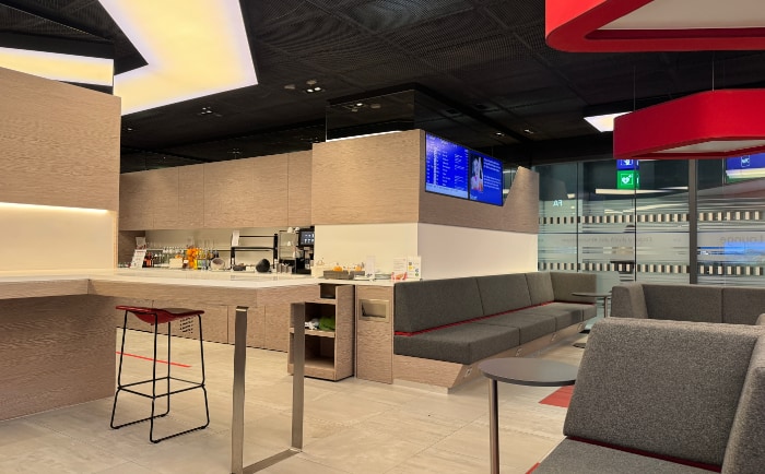 Die ÖBB-Lounge am Bahnhof Wien-Meidling. © ReiseInsider Die ÖBB-Lounge am Bahnhof Wien-Meidling. © ReiseInsider