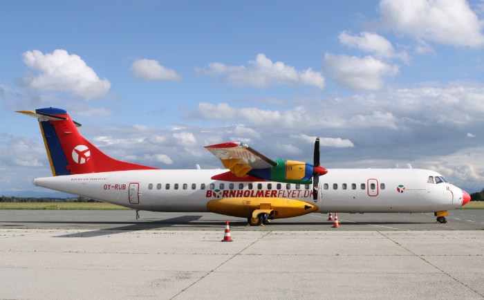 ATR72 von DAT. &copy; Flughafen Linz GesmbH