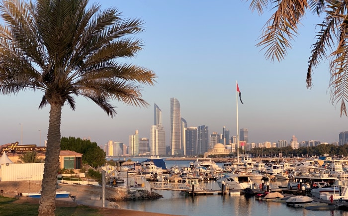 Skyline von Abu Dhabi. © ReiseInsider Skyline von Abu Dhabi. © ReiseInsider