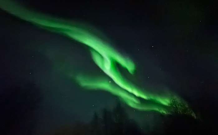 Das faszinierende Spiel der Aurora Borealis. &copy; ReiseInsider