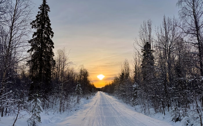 Wunderschöne Winterlandschaft in Finnisch-Lappland. &copy; ReiseInsider