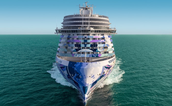 Die Norwegian Luna hat eine Vermessung von 156.000 Tonnen. &copy; Norwegian Cruise Line