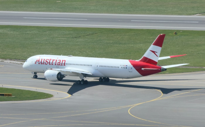 Boeing 787 von Austrian Airlines. © ReiseInsider Boeing 787 von Austrian Airlines. © ReiseInsider