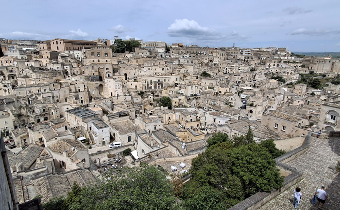 Verwinkelte Gassen im Matera - Filmkulisse und Ausflugsziel. &copy; Martin Dichler