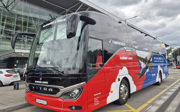 Reisebus von Slovak Lines. © Martin Dichler Reisebus von Slovak Lines. © Martin Dichler