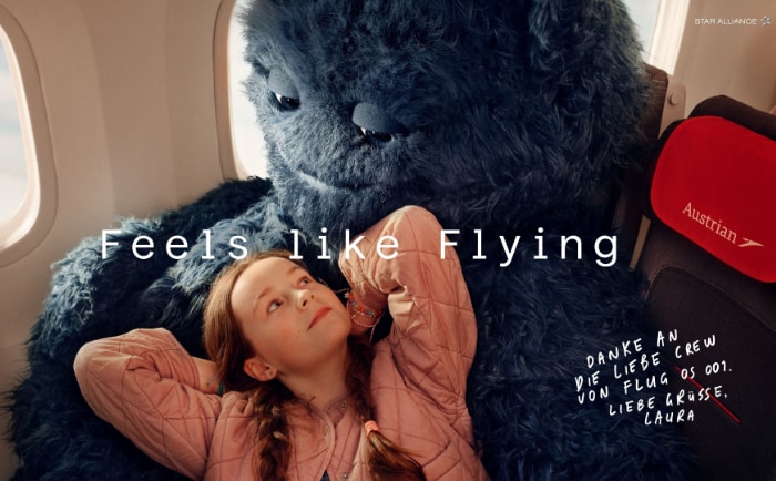 Feels like Flying - mit Austrian. © Austrian Airlines Feels like Flying - mit Austrian. © Austrian Airlines