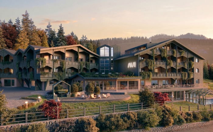 Der ehemalige Lärchenhof hat sich optisch und vom Konzept her deutlich verändert. &copy; Hotel AUI