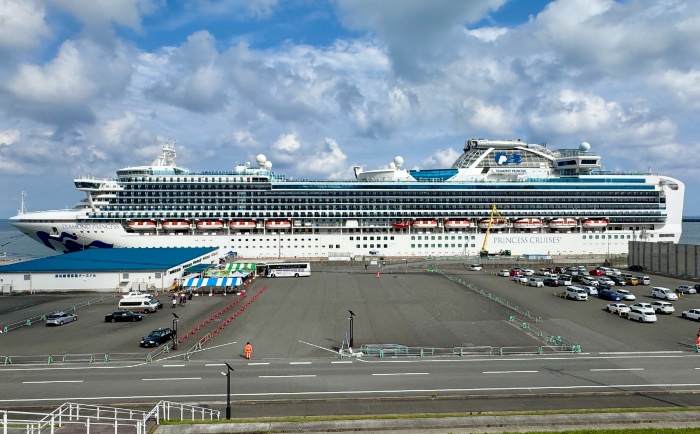 Die Diamond Princess im Hafen von Kochi. &copy; ReiseInsider