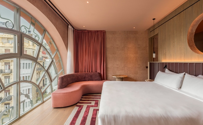 Die Front Box Suite im Palacio Bellas Artes. &copy; 2026 Hilton