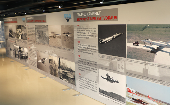 Ausstellung im FAA Museum. © Martin Dichler Ausstellung im FAA Museum. © Martin Dichler