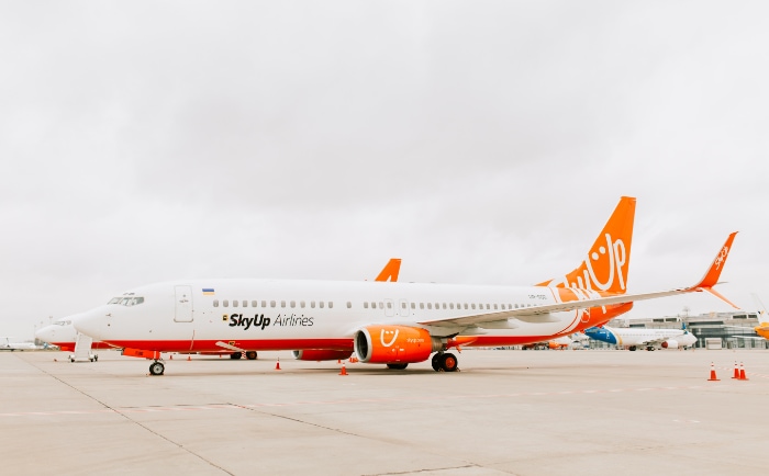 Boeing 737 von SkyUp. &copy; SkyUp Airlines
