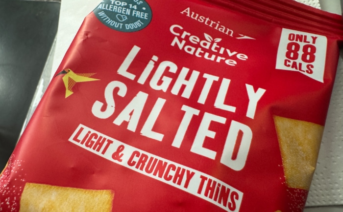 Snack nach dem Boarding. © ReiseInsider Snack nach dem Boarding. © ReiseInsider
