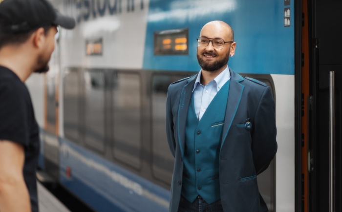 Die neue Uniform der Westbahn. © Westbahn Die neue Uniform der Westbahn. © Westbahn