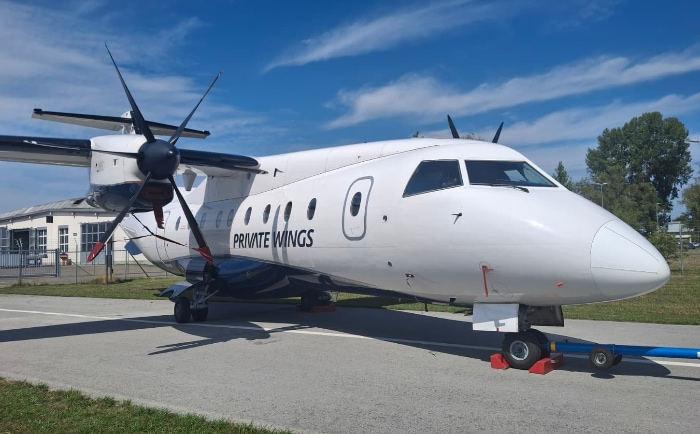 Dornier 328 von Private Wings. © Martin Dichler Dornier 328 von Private Wings. © Martin Dichler